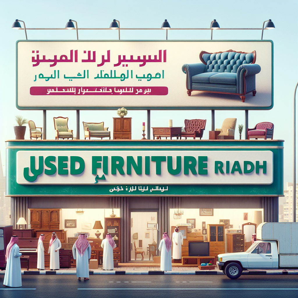 شراء الأثاث المستعمل في الرياض: أفضل محلات الشراء والخدمات المميزة