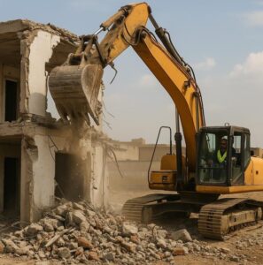 صورة عن مقاول هدم مباني بالرياض