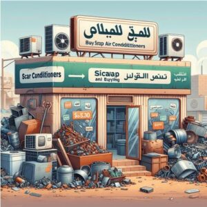 صورة تعبر عن مكان لبيع وسراء الخردة في الأحساء