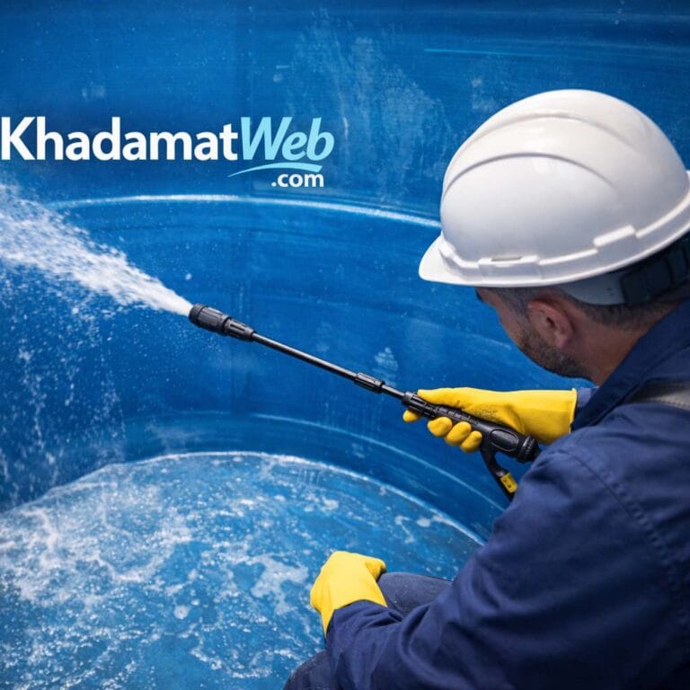 خدمات تنظيف الخزانات في السعودية